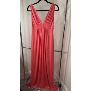 TART Coral Maxi Dress - Elegant and Comfortable Size L